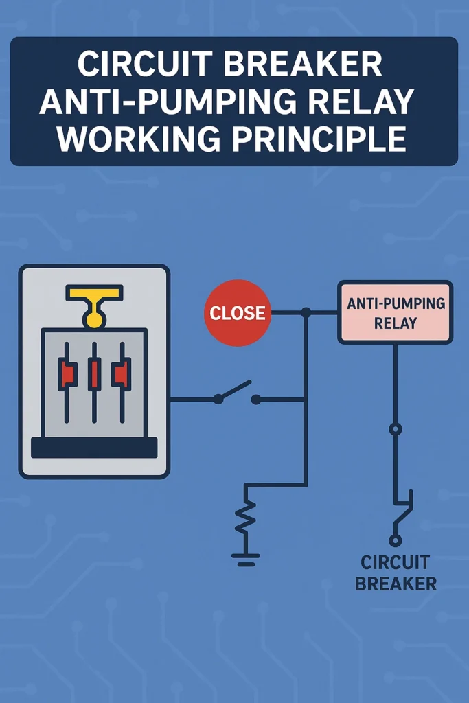 Circuit Breaker Anti-Pumping Relay Working Principle